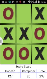 Tic Tac Toe Screen Shot 2