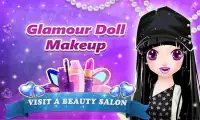 Glamour Doll: Stylish Makeup Screen Shot 0