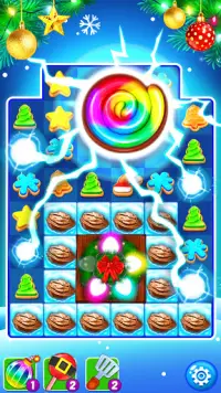 Christmas Cookie: Match 3 Game Screen Shot 1