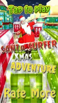 Santa Surfer Girl Petualangan Screen Shot 0
