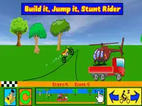 Build it Jump it Stunt Rider Screen Shot 10