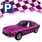 Parking City 3D Purple Car