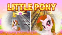 run litle happy pony subway Screen Shot 0