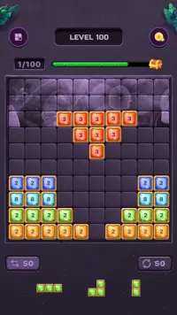 블록 퍼즐-블록 퍼즐, 무료 퍼즐 게임 Screen Shot 2