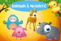 ABC & Animals Puzzle Fun Game Screen Shot 1