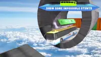 Mega Ramp: Free Impossible Bus stunts driving Screen Shot 9