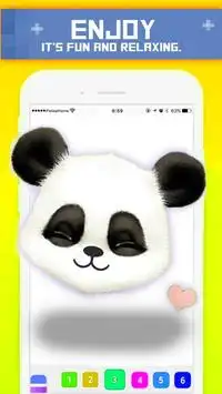 🐼 Panda PIxArt | Panda Color by pixel art Drawbow Screen Shot 1