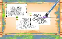Pony Coloring Pages For Girls Screen Shot 2