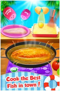 Fish N Chips - Juego de cocina para niños Screen Shot 0