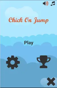 Chick On Jump Screen Shot 0
