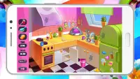 Çocuklar için - Ev temizlik oyunu Screen Shot 0