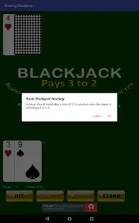 Winning Blackjack Screen Shot 19
