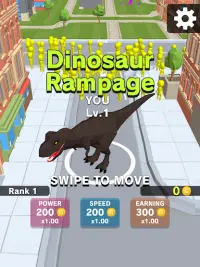 Dinosaur Rampage Screen Shot 8