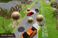 रोलिंग बॉल कारें क्रैश सिम्युलेटर Screen Shot 7