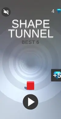 Tunnel Rush Mania Reflex Infinite Rotator Game Screen Shot 1