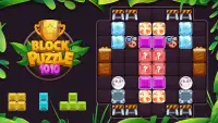 Classic Block Puzzle Game 1010: Free Cat Pop Game Screen Shot 8