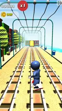 Subway Kid Hoverboard Screen Shot 3