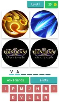 Arena of Valor Quiz - Guess The Heroes Screen Shot 1