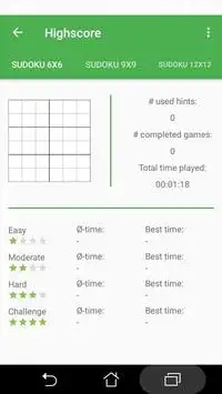 Sudoku Board Screen Shot 4