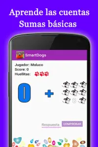 Smartdogs Juegos de Aprendizaje Para Superación Screen Shot 1