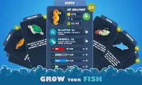 Fish Royale: अंडरवाटर पहेली वाली साहसिक खेल Screen Shot 2