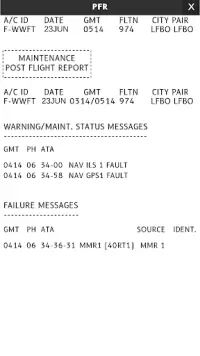 A320 CFDS Maintenance Trainer Screen Shot 4