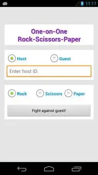 Rock-Scissors-Paper Screen Shot 0