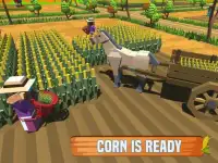 Profesional de Corn Farm: Blocky Farmer Simulator Screen Shot 8