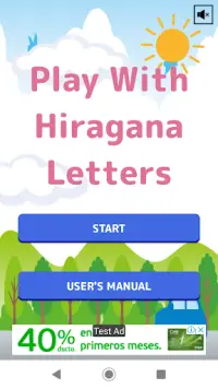 Play With Hiragana Letters Screen Shot 0