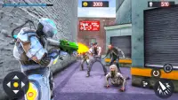 Police Robot Zombie Hunter Hero: FPS Shooter 2020 Screen Shot 2
