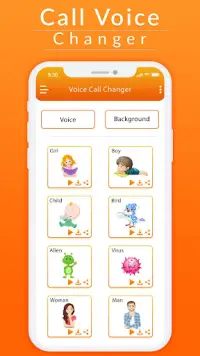 Call Voice Changer - Voice Changer for Phone Call Screen Shot 1