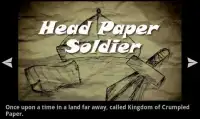 Soldier Head Paper Screen Shot 0