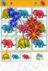 Dinosaur Sudoku-spel voor kinderen van 3 tot8 jaar Screen Shot 11