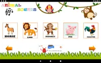 Hayvan Sesleri - Çocuklar için hayvan sesleri Screen Shot 19