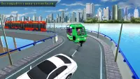 город рикша грузовой Транспорт: Водитель имитатор Screen Shot 4