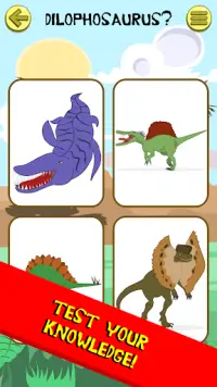 Dino pasujący oraz Quiz Gry Screen Shot 4