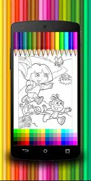 Coloring Book for Dolls Surprise Screen Shot 3