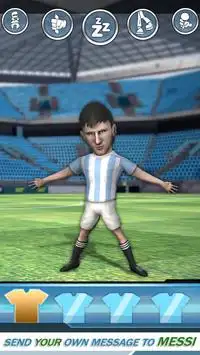 Messi Soccer Star Argentina Team World Cup 2018 Screen Shot 3