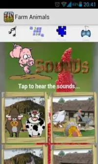 Fun Farm: Animal Game For Kids Screen Shot 1