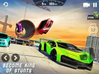Ultimate Car Stunt Driving Sim - Impossible Track Screen Shot 14