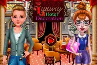 Hotel de luxo decoração jogos Screen Shot 0