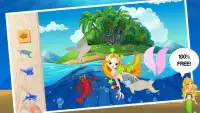 Mermaid Puzzle for Girl Education Screen Shot 2