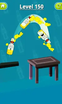 دفقة الزجاجة: Flip Bottle Shoot Game 3D Screen Shot 2
