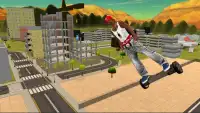 Flying Hoverboard Simulator 3D Screen Shot 0