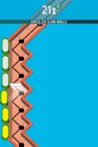 ☛Zigzag Dash: Left or Right?☚ A Pinball Style Game Screen Shot 5