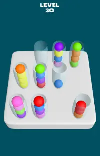 Sorting Balls 3D: Sort It All - Low MB Games Screen Shot 1