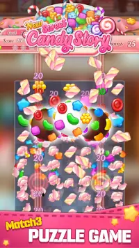 New Sweet Candy Story 2020 : Puzzle Master Screen Shot 0