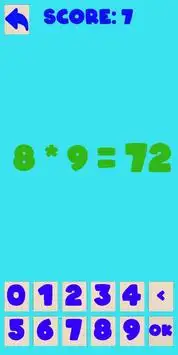 Math Trainer: Multiplication Screen Shot 2