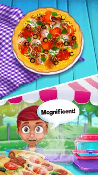 Pizza Making Game - Game Memasak Screen Shot 1