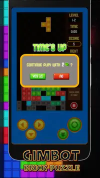 Gimbot - Classic Brick Puzzle Games Screen Shot 7